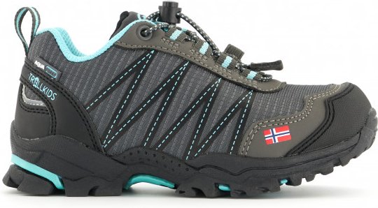 Trollkids - Kids Trolltunga Hiker Low - Multisportschuhe Gr 29 grau