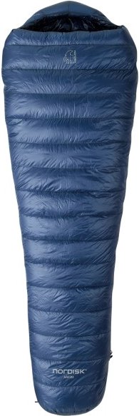 Nordisk - Walløe -10° Mummy Sleeping Bag - Kunstfaserschlafsack Gr XL - bis 205 cm blau