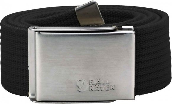 Fjällräven - Canvas Belt - Gürtel Gr 120 x 4 cm grau/schwarz