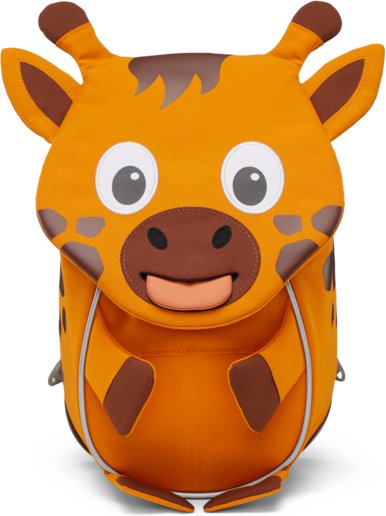 Affenzahn - Kid's Kleiner Freund Giraffe - Kinderrucksack Gr 4 l orange