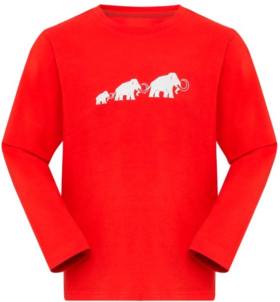 Mammut - Kid's Mammut Core Longsleeve Logo - Longsleeve Gr 116 rot
