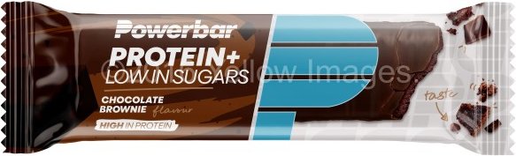 PowerBar - ProteinPlus Low Sugar Chocolate Brownie - Recoveryriegel Gr 35 g braun