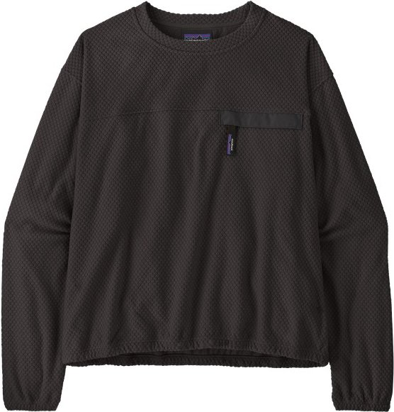 Patagonia - Women's Textured Fleece Crewneck - Fleecepullover Gr XL schwarz
