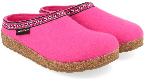 Thumbnail - Haflinger - Grizzly Franzl - Hüttenschuhe Gr 38 rosa