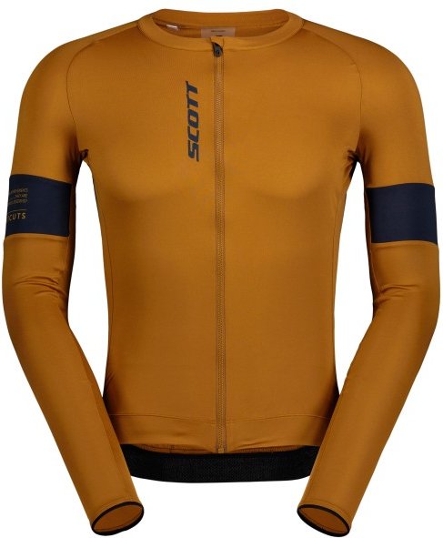 Scott - Jersey Endurance Pro L/S - Radtrikot Gr L braun