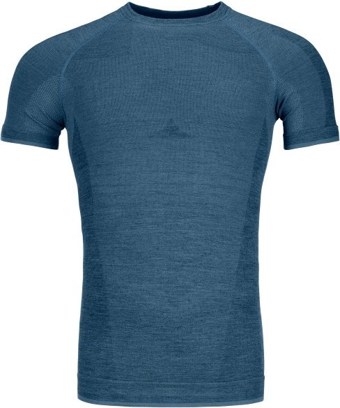 Thumbnail - Ortovox - 230 Competition Short Sleeve - Merinounterwäsche Gr L blau