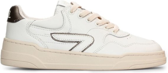HUB - Women's Court - Sneaker Gr 36 weiß/beige