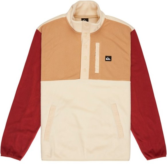 Quiksilver - No Destination Block - Fleecepullover Gr S beige