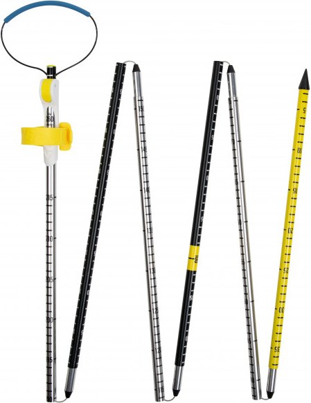 Pieps - Probe Alu 260 Sport - Lawinensonde Gr 260 cm gelb/grau