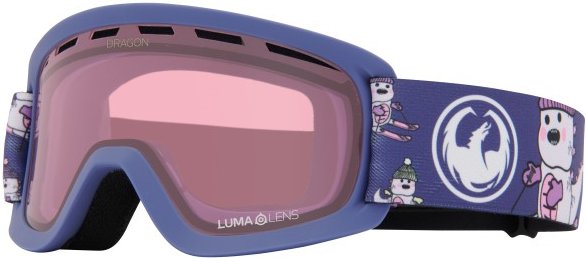 Dragon - Kid's LIL D (VLT 66%) - Skibrille Gr S bunt