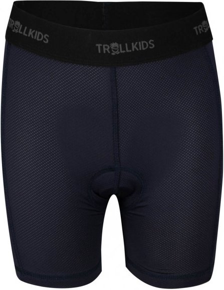 Trollkids - Kid's Bike Inner Pants - Shorts Gr 140 blau/schwarz