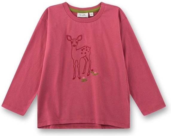 Sanetta - Kid's Shirt 12187 - Longsleeve Gr 98 rot