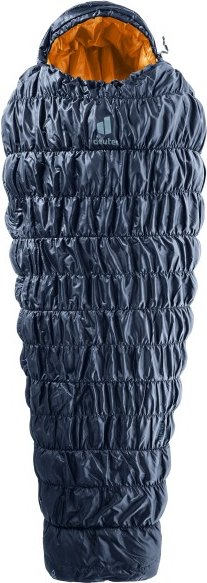 Deuter - Women's Exosphere SL 0°C - Kunstfaserschlafsack Gr 198 x 68-85 x 43-54 cm blau/ maple