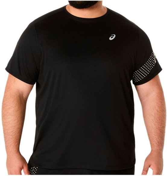 Asics - Icon S/S Top - Laufshirt Gr L schwarz