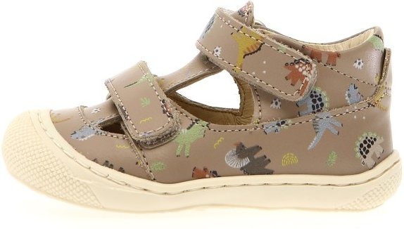 Naturino - Kid's Naturino Puffy Calf Printed - Sandalen Gr 22 beige