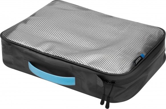 Thumbnail - Cocoon - Packing Cube With Laminated Net Top - Packsack Gr L - 35 x 26 x 8 cm grau