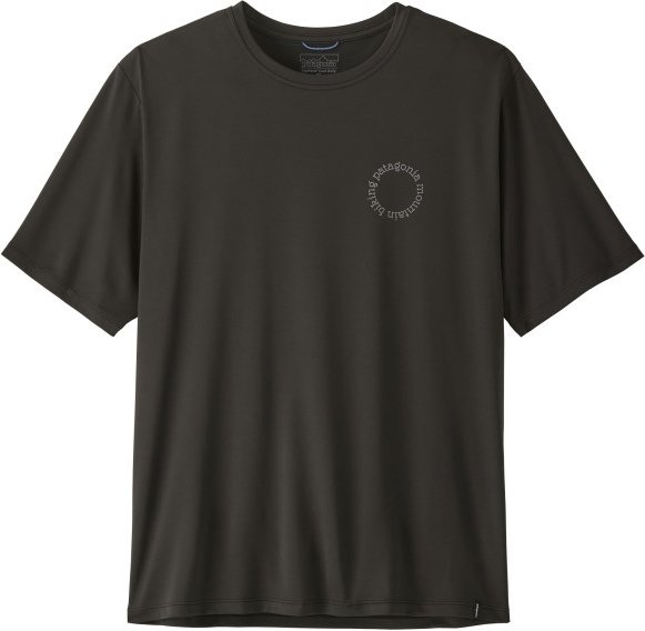 Patagonia - Cap Cool Daily Shirt Spoke Stencil - Funktionsshirt Gr XL schwarz