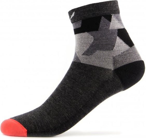 Salewa - Women's Pedroc Camu All Mountain QRT Sock - Wandersocken Gr 39-41 schwarz