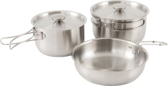 Thumbnail - Outwell - Supper Set - Topf-Set Gr L grau