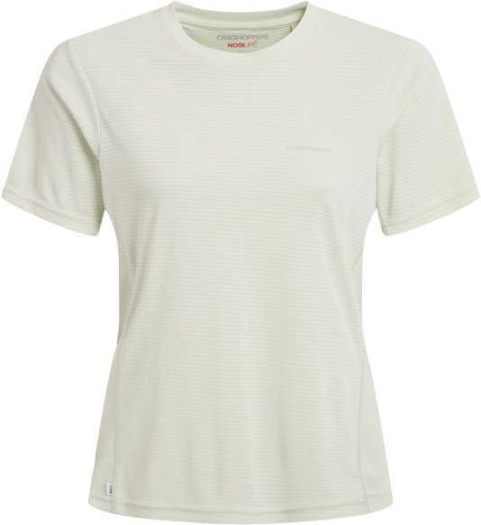 Craghoppers - Women's Nosilife Solarshield+ S/S T-Shirt - T-Shirt Gr 46 beige/weiß