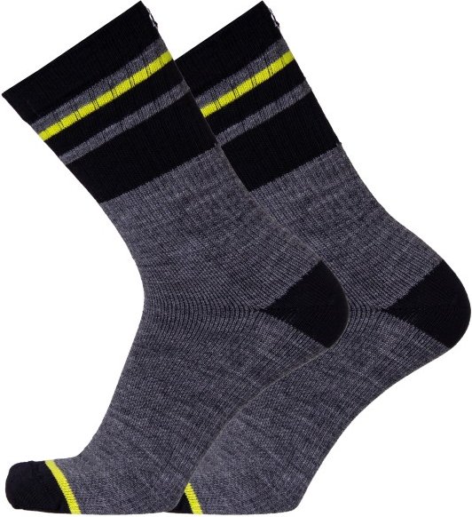 UphillSport - Merinofit Multisport - Laufsocken Gr 35-38 grau
