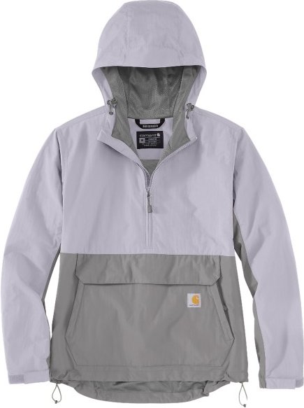 Thumbnail - Carhartt - Women's Loose Lightweight Anorak - Freizeitjacke Gr L grau/lila