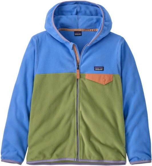 Patagonia - Kid's Micro D Snap-T Jacket - Fleecejacke Gr XXL blau/oliv