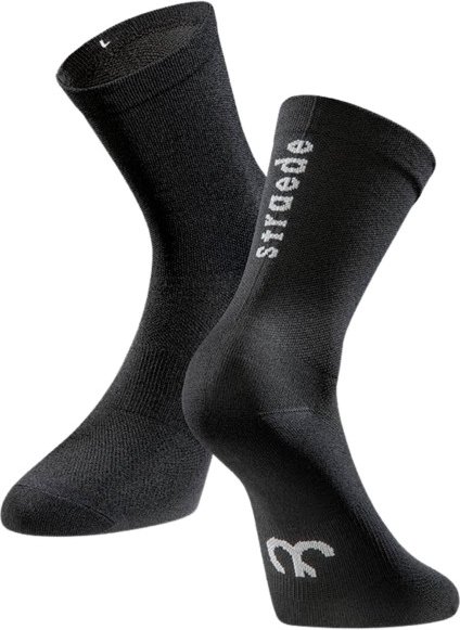 straede - Socks - Radsocken Gr 43-46 schwarz