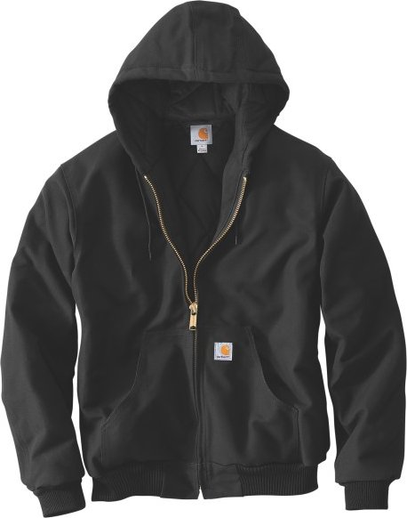 Thumbnail - Carhartt - Insulated Flannel Active Jacket - Freizeitjacke Gr S schwarz