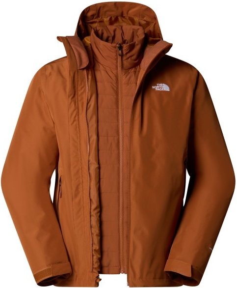 The North Face - Carto Mono Triclimate Hooded Jacket - Doppeljacke Gr M braun