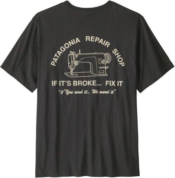 Patagonia - Repair Shop T-Shirt - T-Shirt Gr XL schwarz/grau