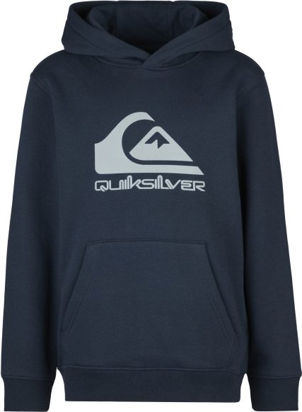 Quiksilver - Kid's Comp Logo Hoodie - Hoodie Gr S - 10 Years blau