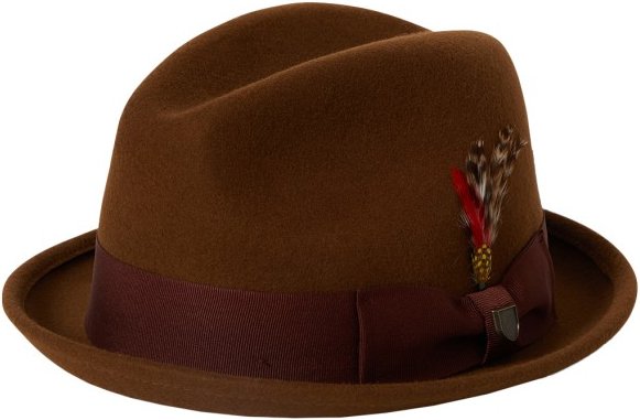 Thumbnail - Brixton - Gain Fedora - Hut Gr XL braun