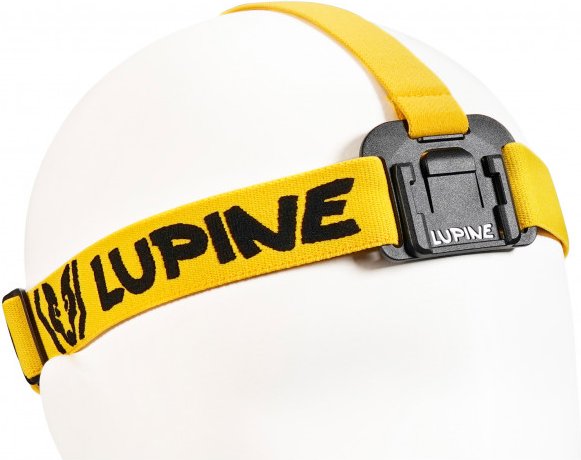 Lupine - Stirnband Frontclick Neo/Piko/Blika Gr One Size gelb/schwarz