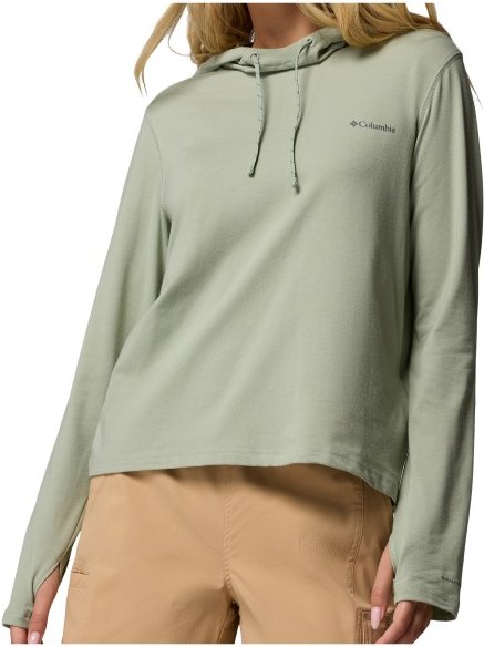 Columbia - Women's Sun Trek Hoodie II - Funktionsshirt Gr S grau