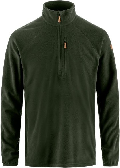 Thumbnail - Fjällräven - Övik Lite Fleece Half Zip - Fleecepullover Gr L oliv