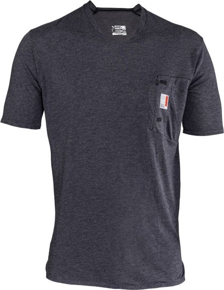 Leatt - MTB All Mountain 2.0 Short Sleeve Jersey - Radtrikot Gr M grau