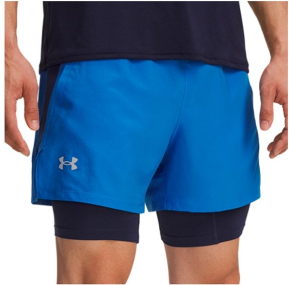 Thumbnail - Under Armour - Launch 5'' 2-In-1 Short - Laufshorts Gr L blau