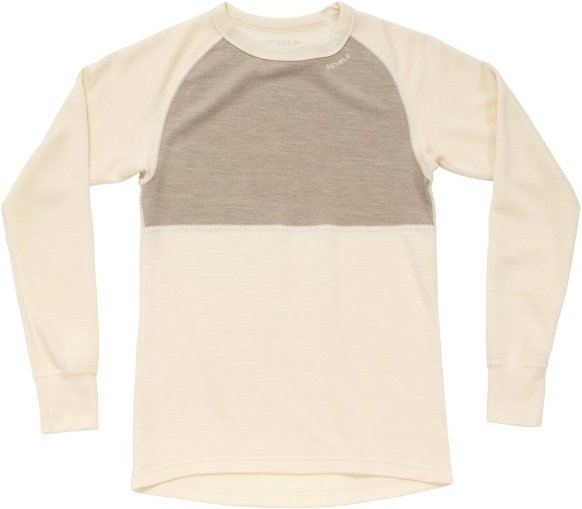 Devold - Women's Expedition Merino Silk Shirt - Merinounterwäsche Gr M beige/weiß