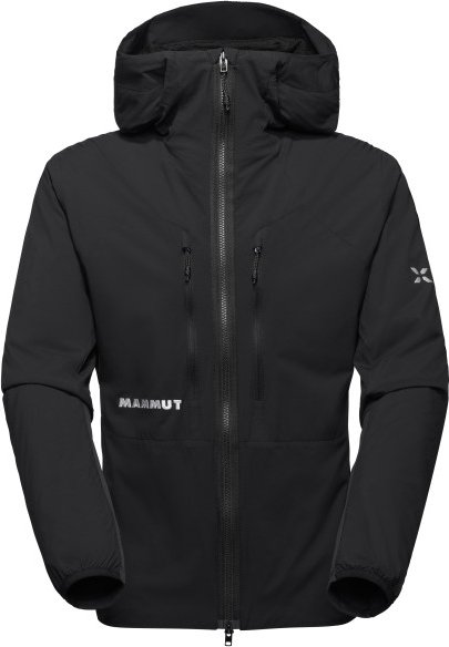 Thumbnail - Mammut - Eiger Nordwand Insulation Flex Air Hooded Jacket - Kunstfaserjacke Gr L schwarz