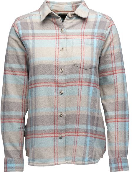 Thumbnail - Black Diamond - Women's Project Flannel - Hemd Gr XS grau