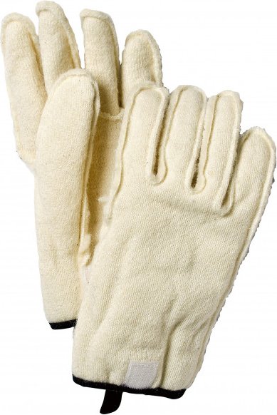 Hestra - Wool Pile / Terry Liner Short 5 Finger - Handschuhe Gr 6 beige