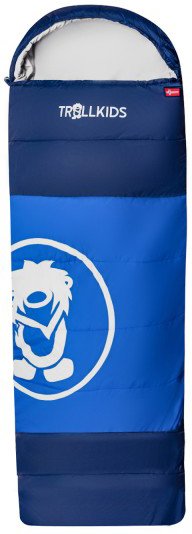 Trollkids - Kid's Midnight Sun Dreamer - Kinderschlafsack Gr 150-185 x 65 cm - Body Length: 130-170 cm blau