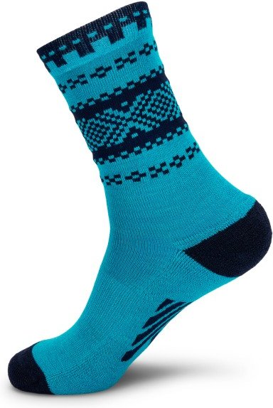 Dale of Norway - Cortina Socks - Merinosocken Gr L - 43-46 türkis