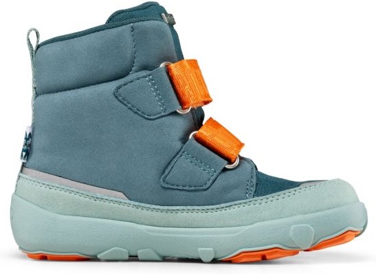 Thumbnail - Affenzahn - Kid's Mid Boot Chamude Comfy - Winterschuhe Gr 30 türkis