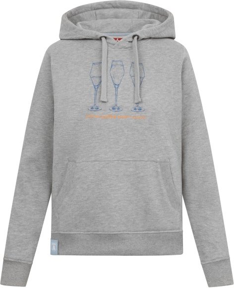 Derbe - Women's Die Klügere - Hoodie Gr XS grau