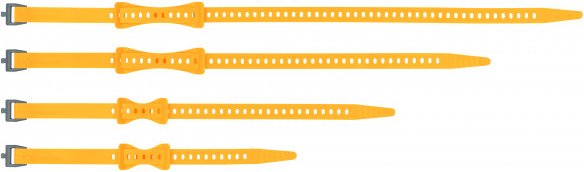 Sea to Summit - Stretch-Loc Set 4-Pack - Spanngurt Gr All Sizes (20 mm) gelb