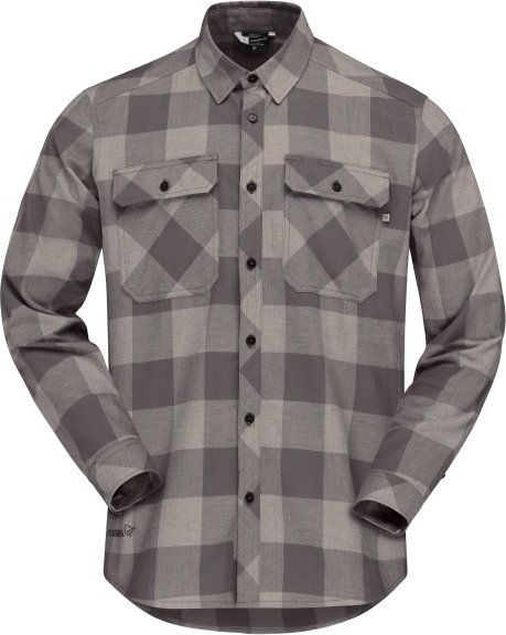 Norrøna - Femund Flannel Lightweight Shirt - Hemd Gr XL grau