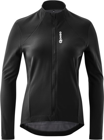 Gonso - Women's Sitivo Trikot Therm - Radtrikot Gr 44 schwarz