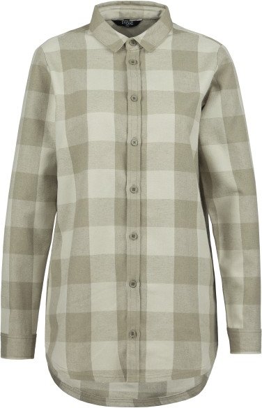 Stoic - Women's MMXX.Storuman Hemp Flannel Shirt - Hemd Gr S grau